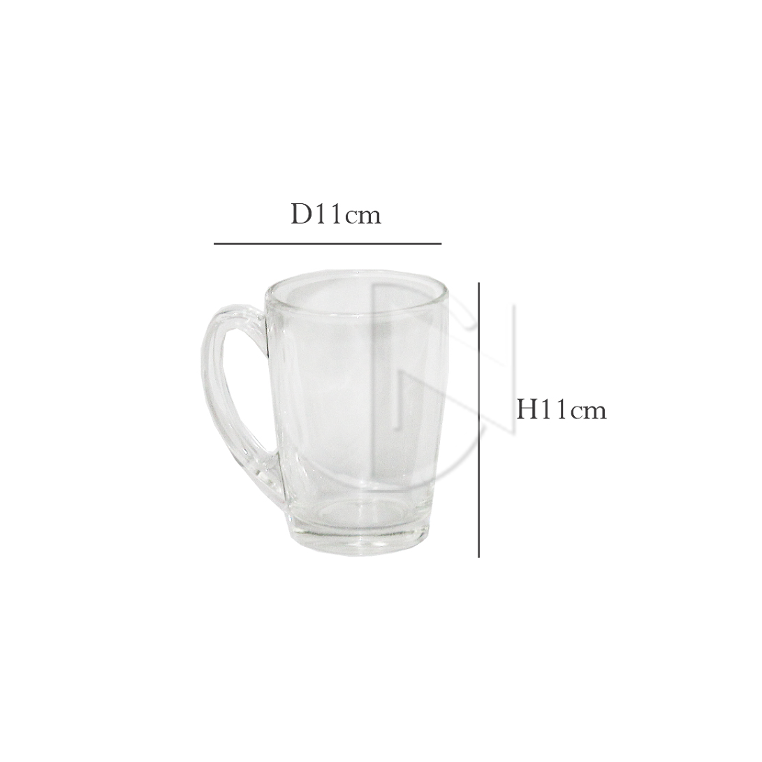 L8518<br>Tempered New Morning Mug<br>钢化杯 
